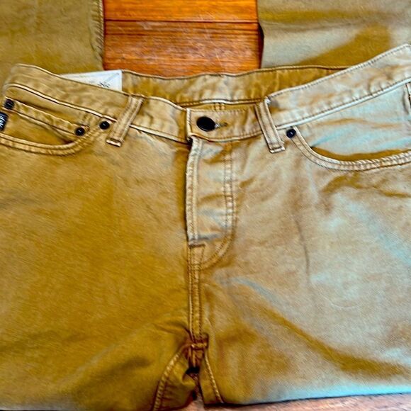 Abercrombie & Fitch Jeans Deep Gold 34/32 The Skinny - Picture 5 of 13